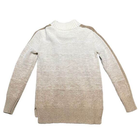 ATHLETA Sunset Sweater Tan Ombre Size Small - Picture 3 of 6